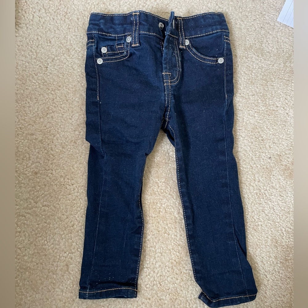 7 for all Mankind skinny jeans, 2T girls
